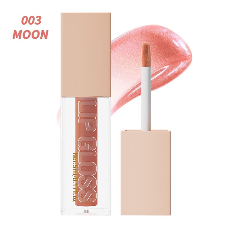 Manufacturer Luxury Cosmetic Gloss Transparent Lip Glaze Wholesale Bulk Glitter Lip Gloss