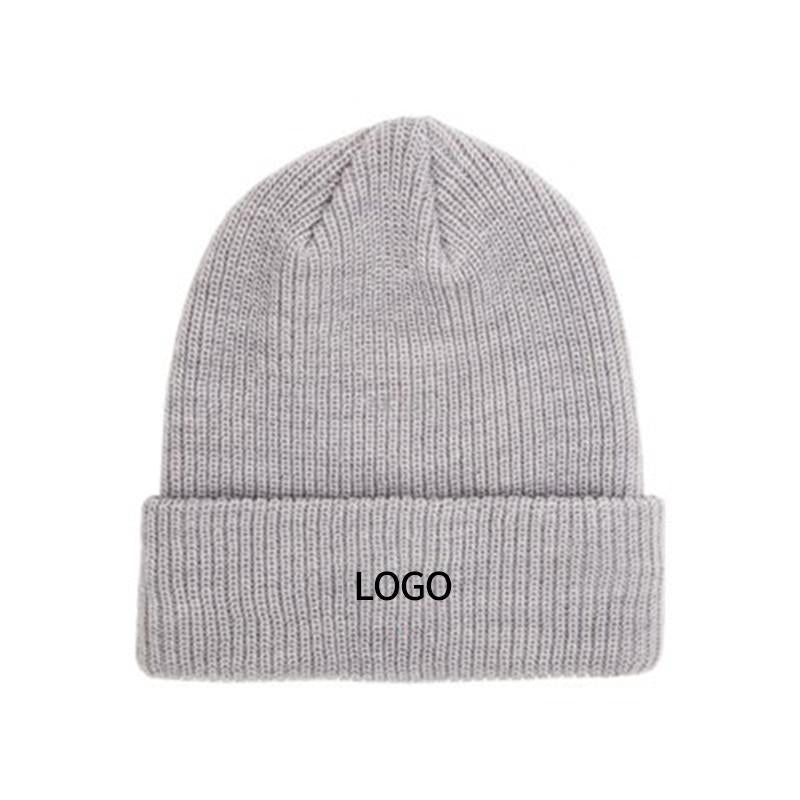 Fashion Autumn Hat Knitted Warm Scarf Men's Women's Wool Skateboard Unisex Hat Winter Knitted Hat Fleece Hat