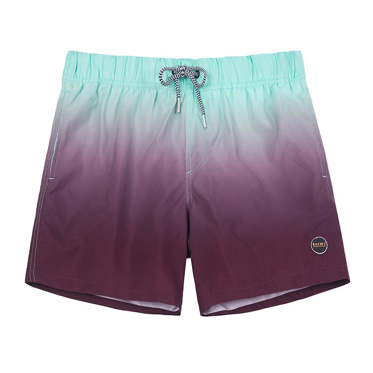 Customized OEM Men's Solid Color Swimming Trunks Quick Drying Board Swimming Trunks Eco-friendly Men's Summer Short Swimming Trunks