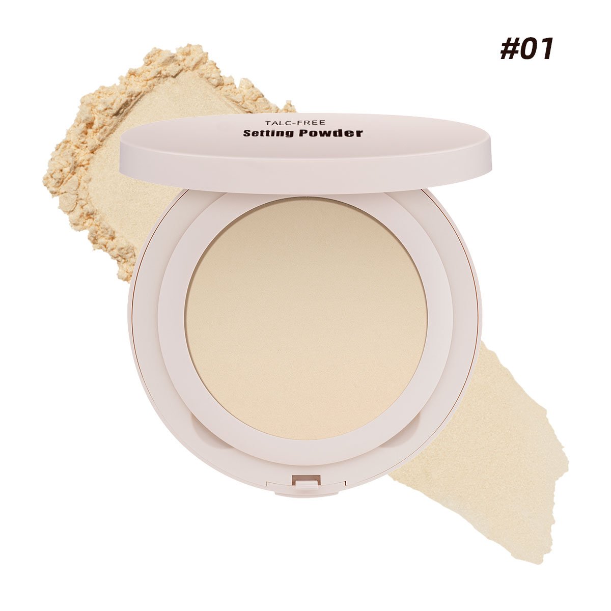 OEM Full Coverage 2 In 1 Foundation And Concealer Private Label No Talc Cosmetic Setting Powder