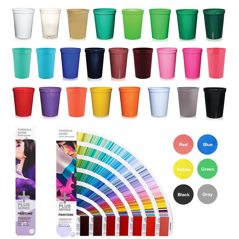 Football Game Use Low Price Custom Logo Plastic Cup Durable Environmental Protection 12 Oz 16 Oz 24 Oz 32 Oz Stadium Cup