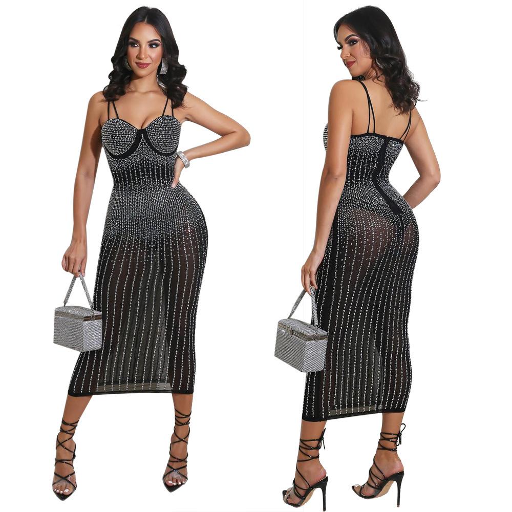 Wholesale New Casual Dress Ladies Elegant Ladies Long Sleeve Dress Ladies Casual Plus Size 5XL