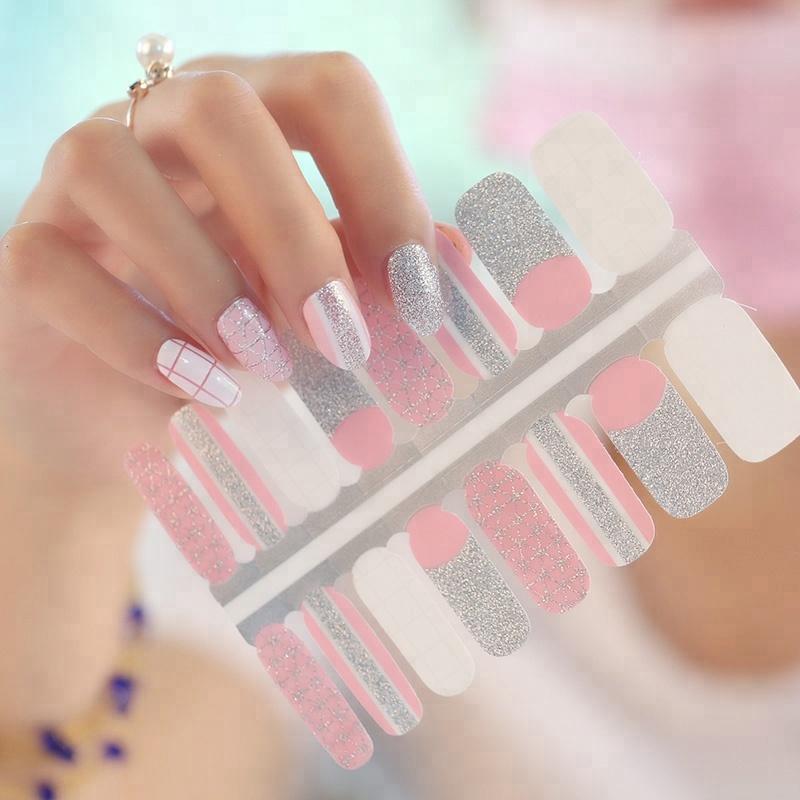 Latest Design And Fashion Custom 3d Nail Sticker Decal