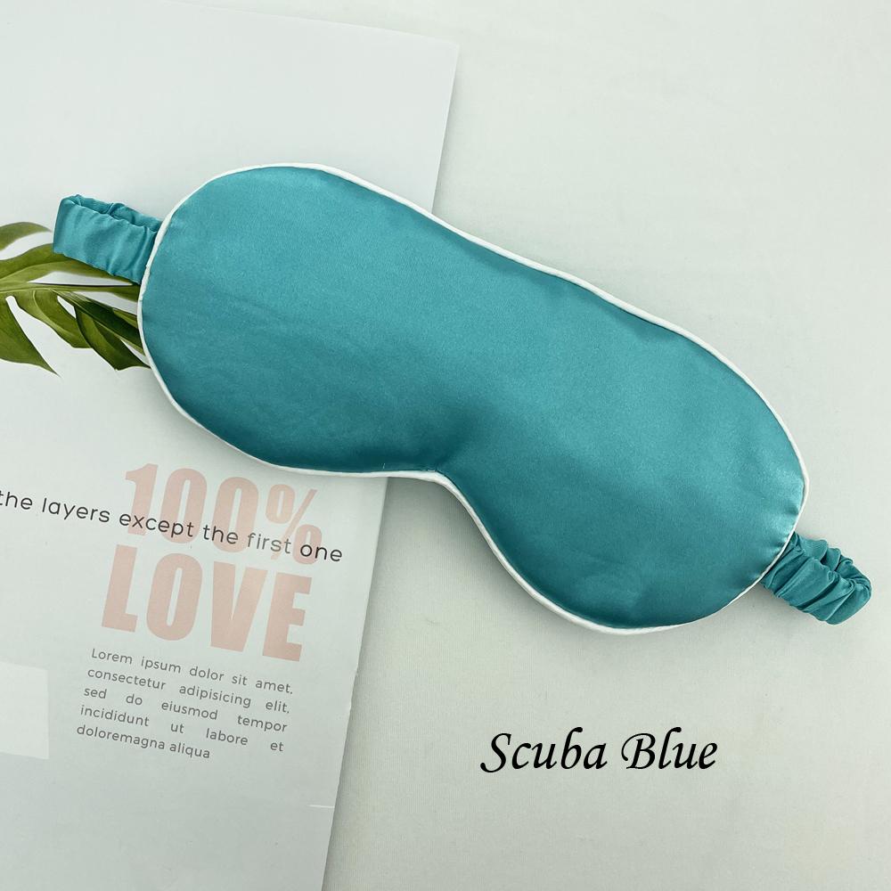 High Quality Smooth Soft Silk Satin Sleep Eye Mask 35 Color Wholesale Ready To Ship Sleep Eye Mask Accessories