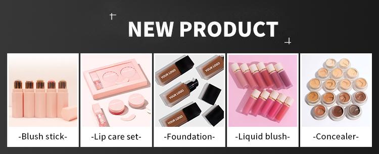 Low MOQ Matte Waterproof Cosmetic Makeup Private Label Vegetarian Pink Loose Style Powder