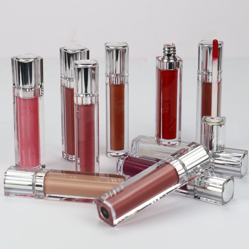 Glossy Lip Gloss Moisturizing 80 Color High Pigment Waterproof Custom Logo Matte Lip Gloss Vegetarian Cruel Free Wholesale Price
