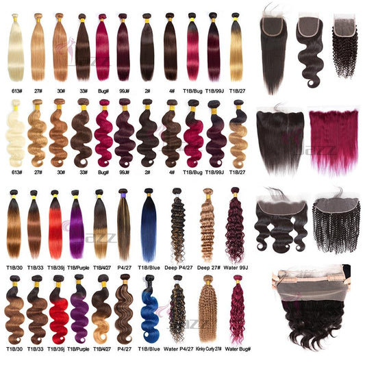 Supplier 100% Virgin Brazilian Hair Natural Curl Color Cuticle Aligned Hair Bundle HD 360 Lace Closed Suit
