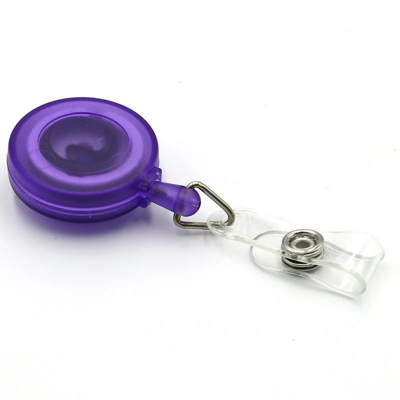 Heavy Duty Retractable Badge Holder Reel Medical Nurse Name Badge Reel Card Holder Metal Clip Retractable Name Badge Reel