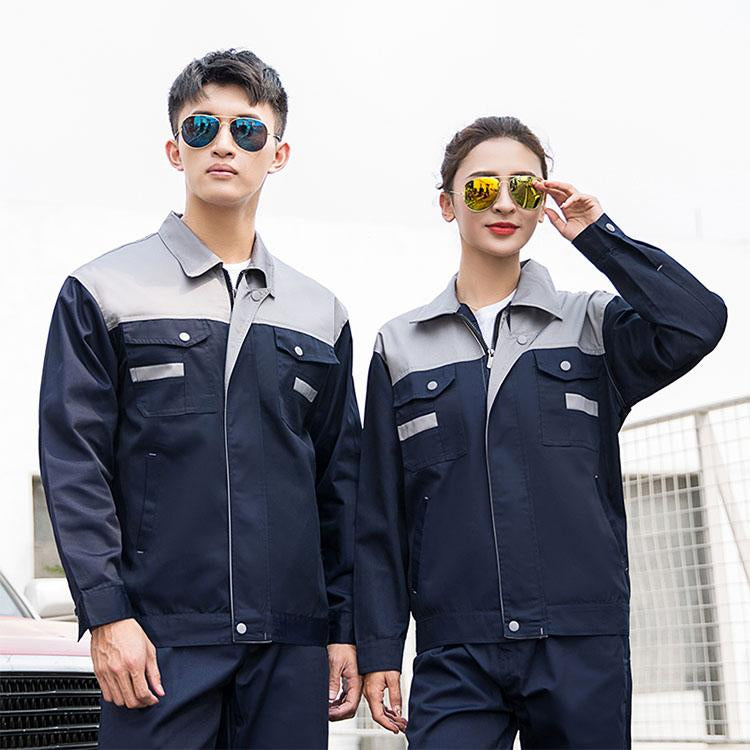 High Quality Men's Construction Engineering Jacket And Pants Factory Worker Uniform Work Clothes