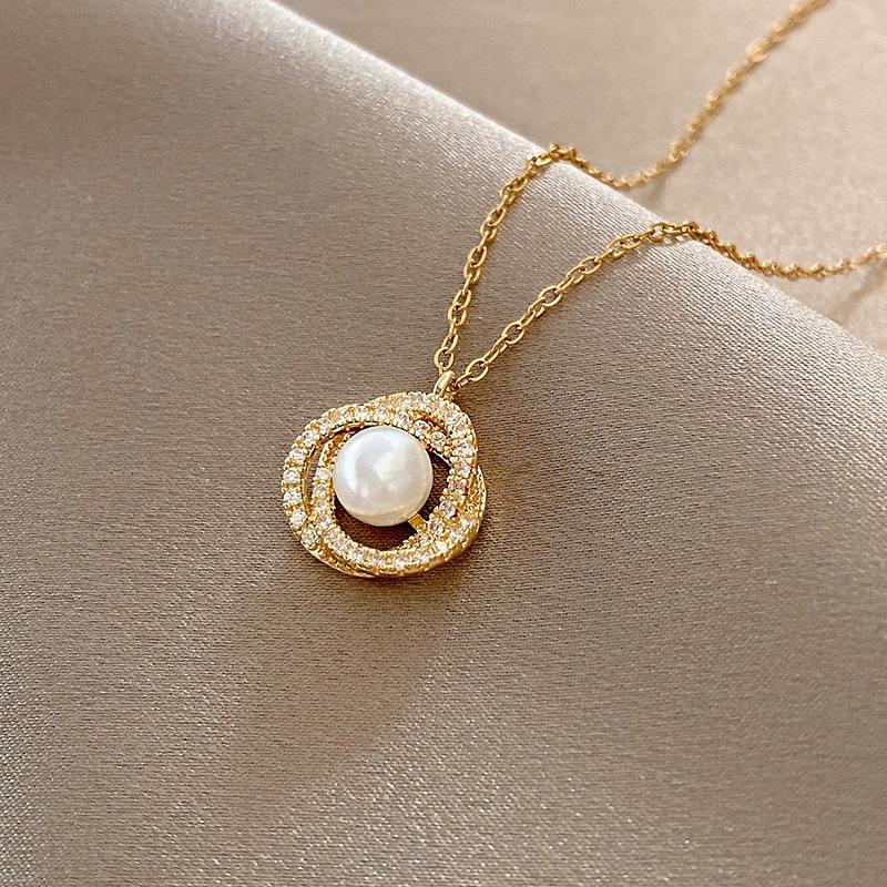 Cadena Para Mujer 18k Gold Plated Butterfly Heart Shaped Clover Custom Women's Necklace Stainless Steel Jewelry Necklace