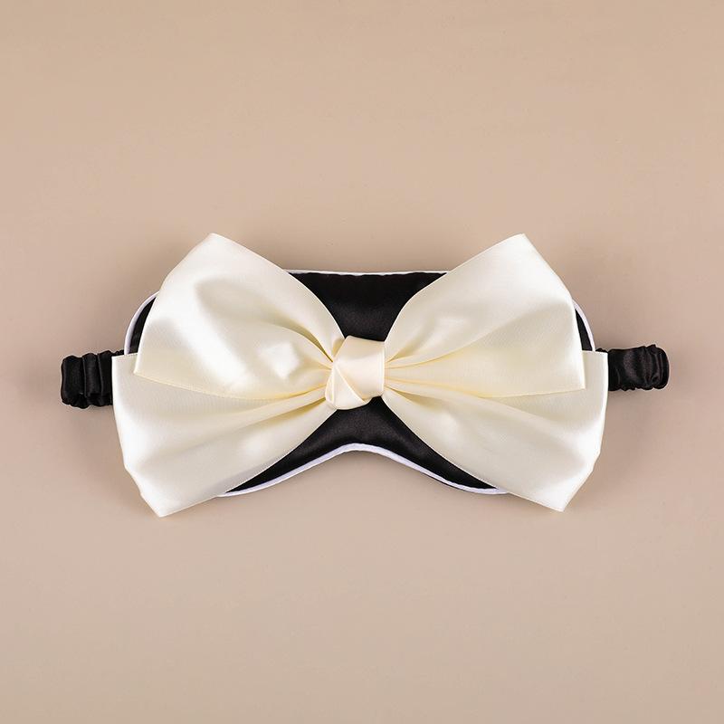 2024 New Bow Eye Mask Gift Silk Eye Mask & Accessories