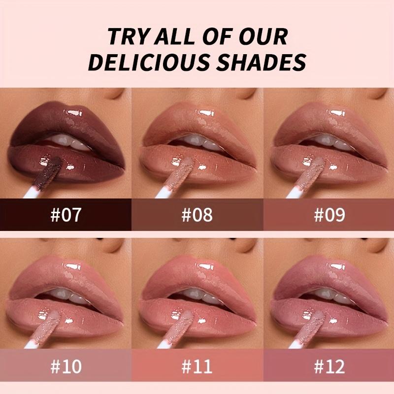 Meisha Hot Lip Gloss Matte Finish No Fading Moisturizing Lip Glaze No Stick Liquid Lipstick Private Label