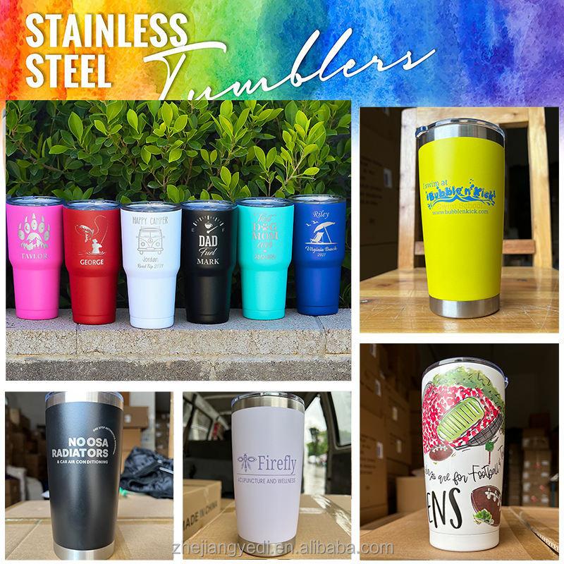 Wholesale Bulk 10 Oz 20 Oz 30 Oz Double Wall Car Stainless Steel Modern Curve Cup With Lid Modern Coffee Car Cup