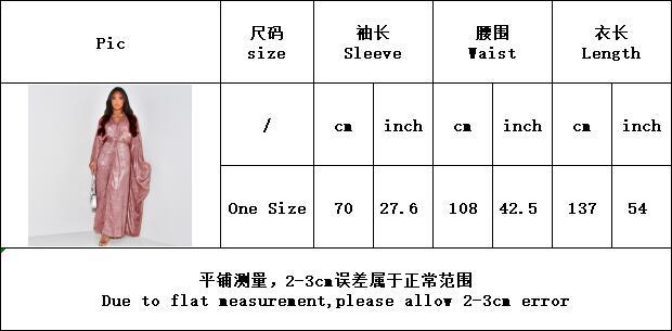 Wholesale Loriya Abaya 2025 African Clothing Abaya Muslim Women Shiny Polyester Midi Skirt Plus Size Women's Clothing