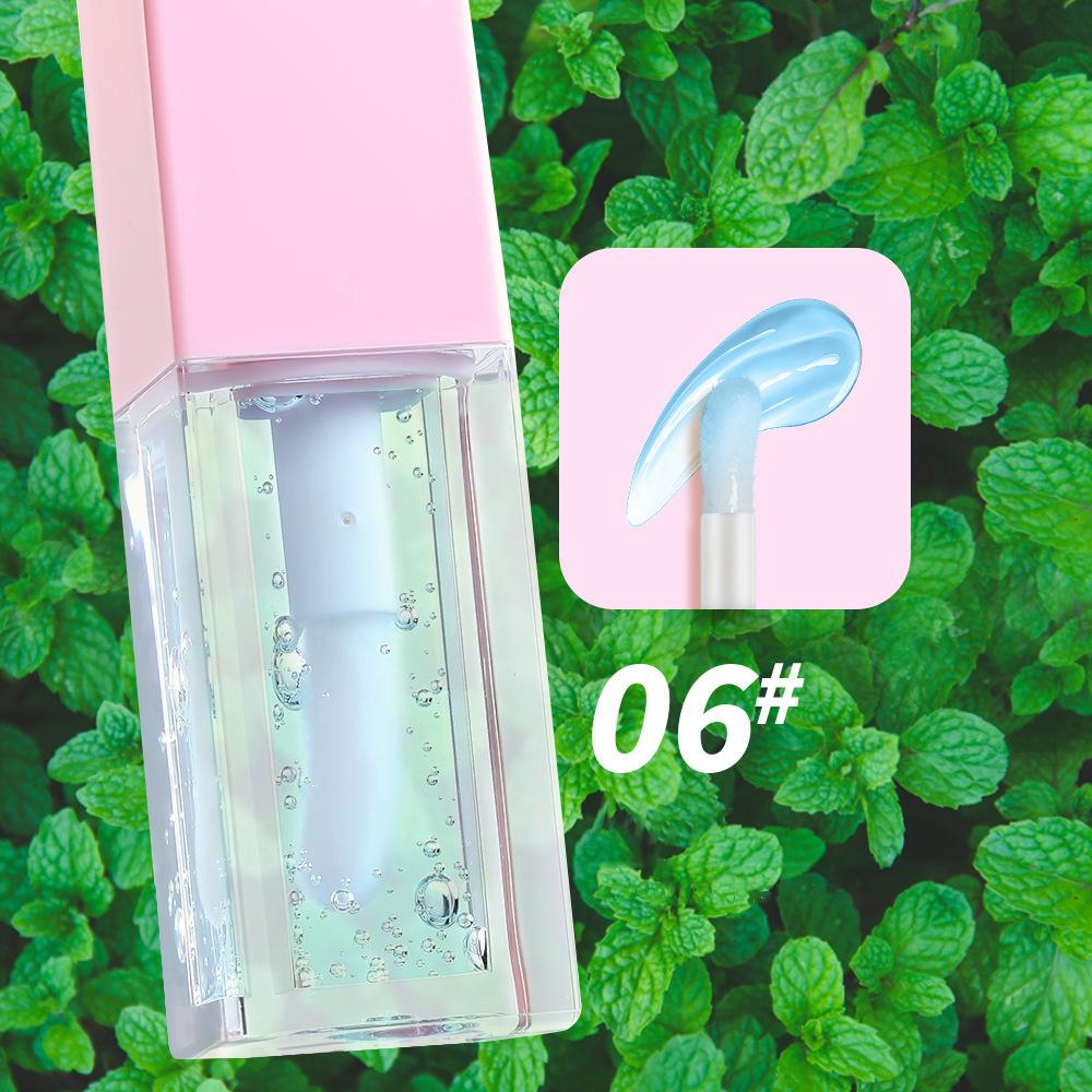Wholesale Mini Plump Moisturizing Tone Magic Lip Oil Vegetarian Fruit Shimmer Lip Oil Private Label Liquid Clear Lip Gloss