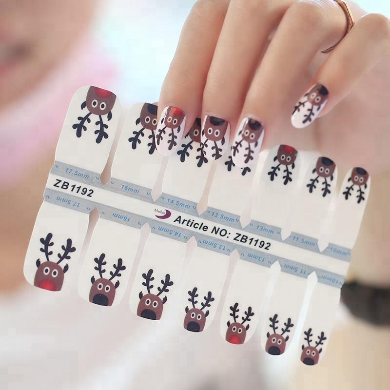 Latest Design And Fashion Custom 3d Nail Sticker Decal