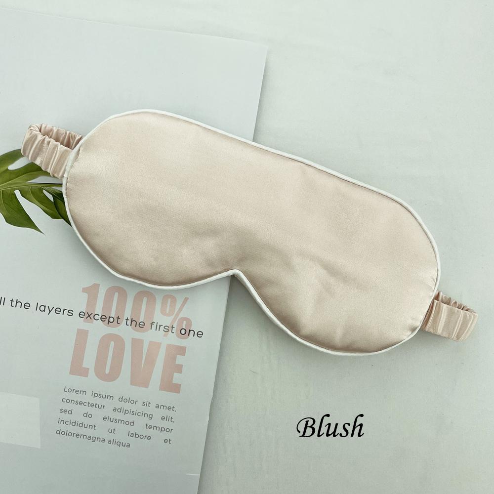 Ready To Ship Smooth And Soft Silk Satin Sleep Eye Mask 35 Color In Stock Wholesale Generation Eye Mask And Accessories