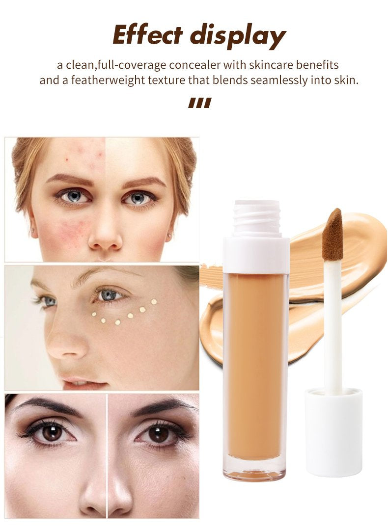 Wholesale Lasting Vegetarian Cruelty Free Facial Makeup Concealer Private Label Custom Logo HD Liquid Concealer