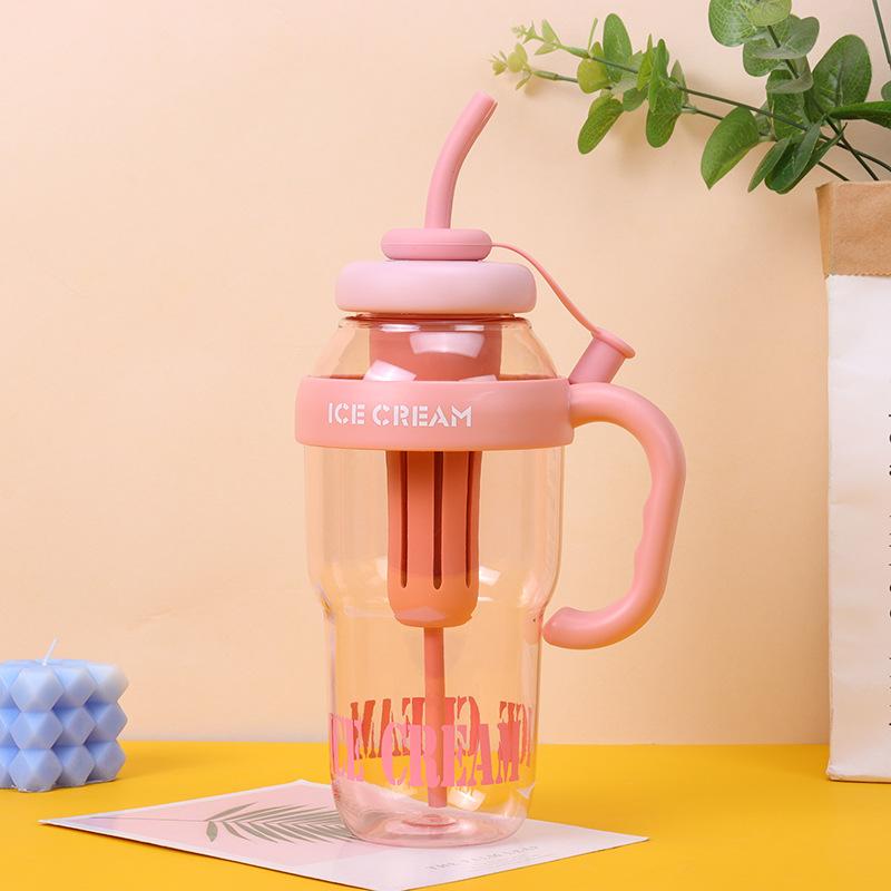 Large Capacity 40 Oz Tumbler With Handle And Straw Water Bottle With Infuser Best Selling Product 2024