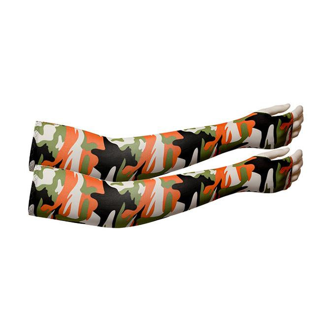 Wholesale Adult Cooling Arm Sleeve Long Finger-free Gloves Non-slip Sunscreen Arm Sleeve