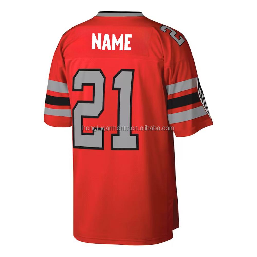 Custom Sublimation Stitching Embroidery Rugby Sportswear Jersey Football Original Football Shirt American Football Jersey