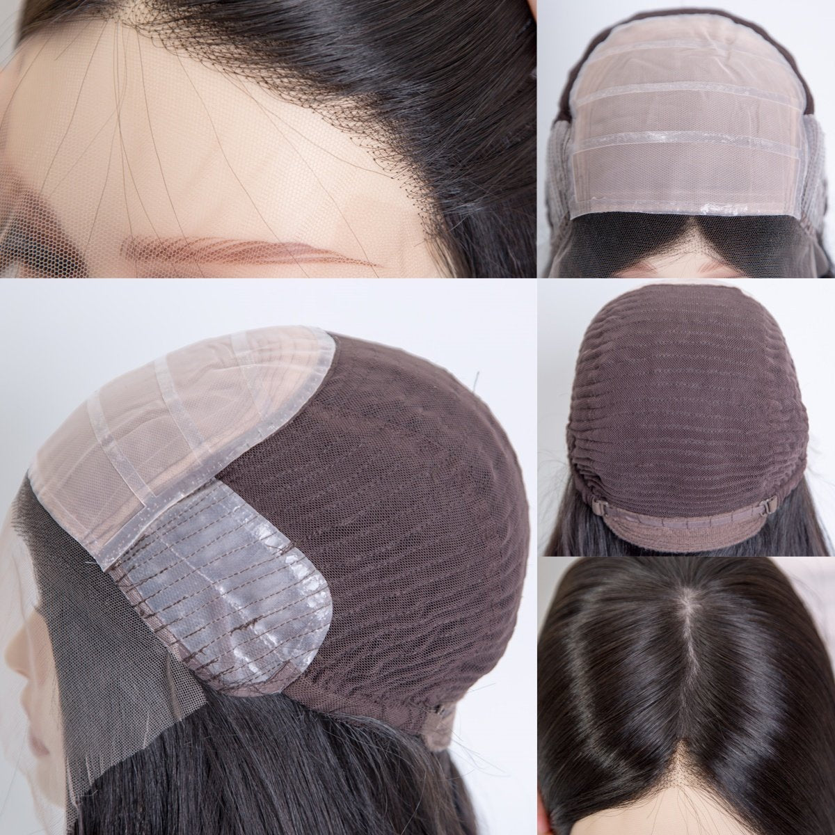 2024 New To 100% European Silk Top Human Hair Top Kosher Wig Air Dry Straight
