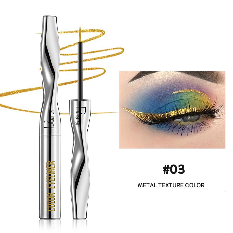 Wholesale Matte Eyeliner Lasting Waterproof Vegetarian Color Eyeliner Pencil Quick Dry Liquid Eyeliner Private Label