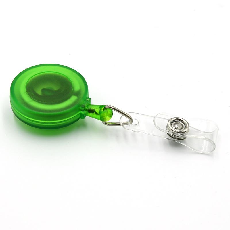 Heavy Duty Retractable Badge Holder Reel Medical Nurse Name Badge Reel Card Holder Metal Clip Retractable Name Badge Reel