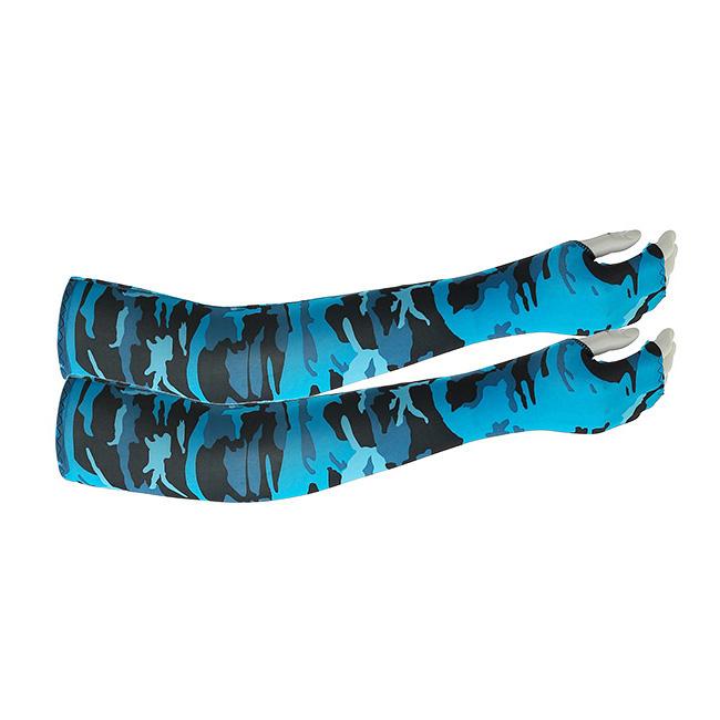 Wholesale Adult Cooling Arm Sleeve Long Finger-free Gloves Non-slip Sunscreen Arm Sleeve