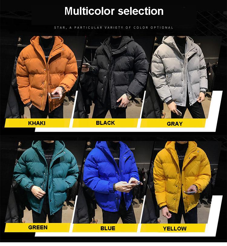 Custom Logo Winter New Fluffy Bread Suit Oversized Bubble Jacket Fluffy Down Jacket With Buttons