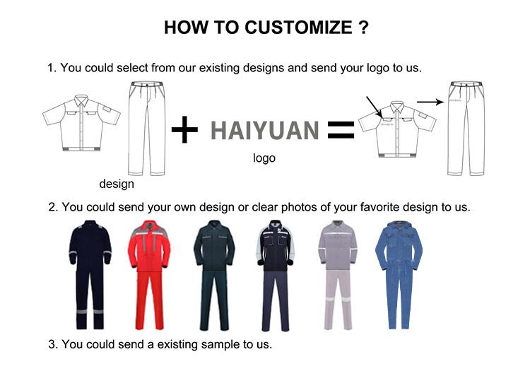 High Quality Men's Construction Engineering Jacket And Pants Factory Worker Uniform Work Clothes