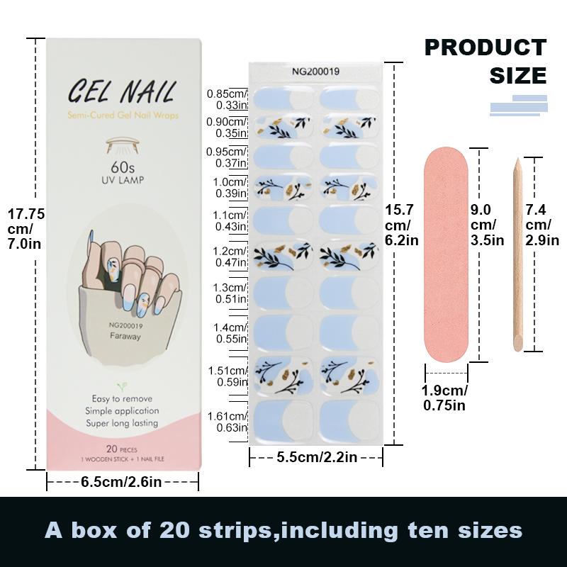 2025 Wholesale Amazon Best Selling New Brand UV Gel Nail Polish Nail Wraps Gel Varnish Nail Polish Sticker