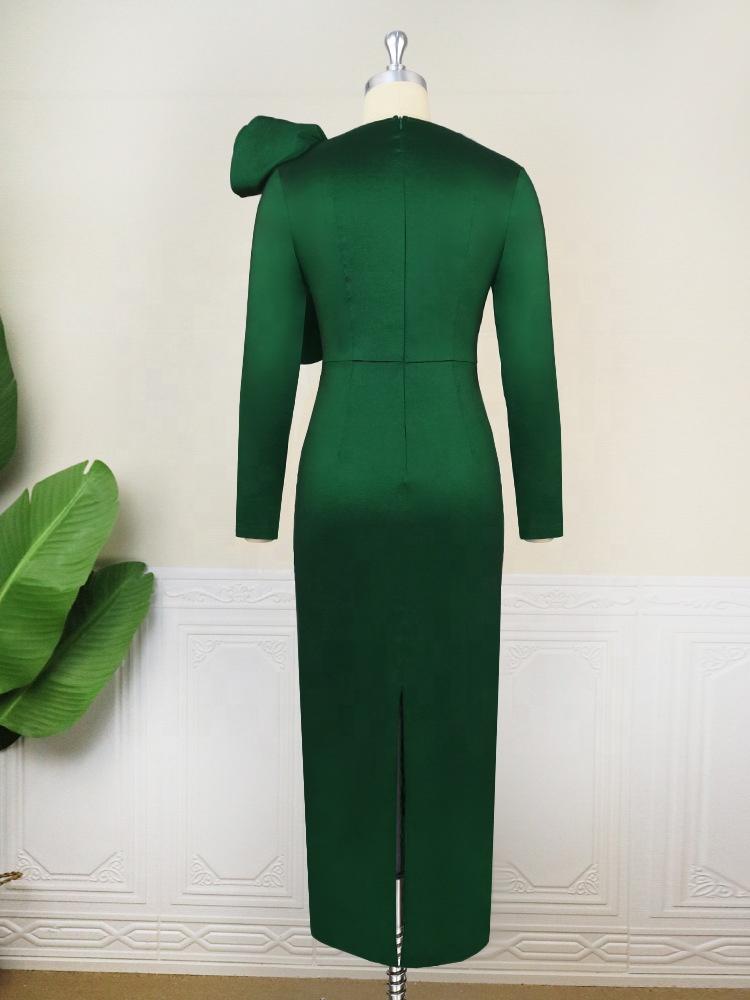 Women 2025 Ruffled Evening Gown Evening Gown Women Evening Gown Elegant Prom Gown