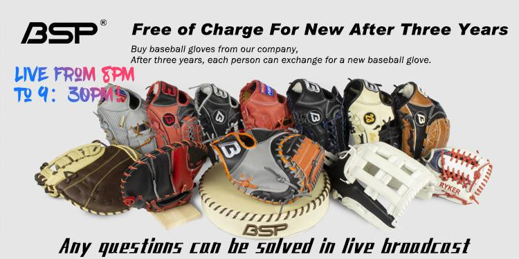 Custom Professional Baseball And Softball Training 2000 Kip Leather Besbor Baseball Gloves Kip Leather