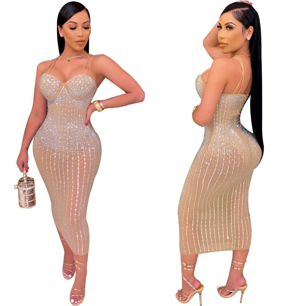 Wholesale New Casual Dress Ladies Elegant Ladies Long Sleeve Dress Ladies Casual Plus Size 5XL