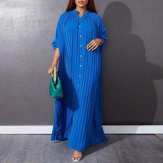 2024 New Fashion Plus Size Dress 4xl 5xl 6xl 7xl Women's Dress