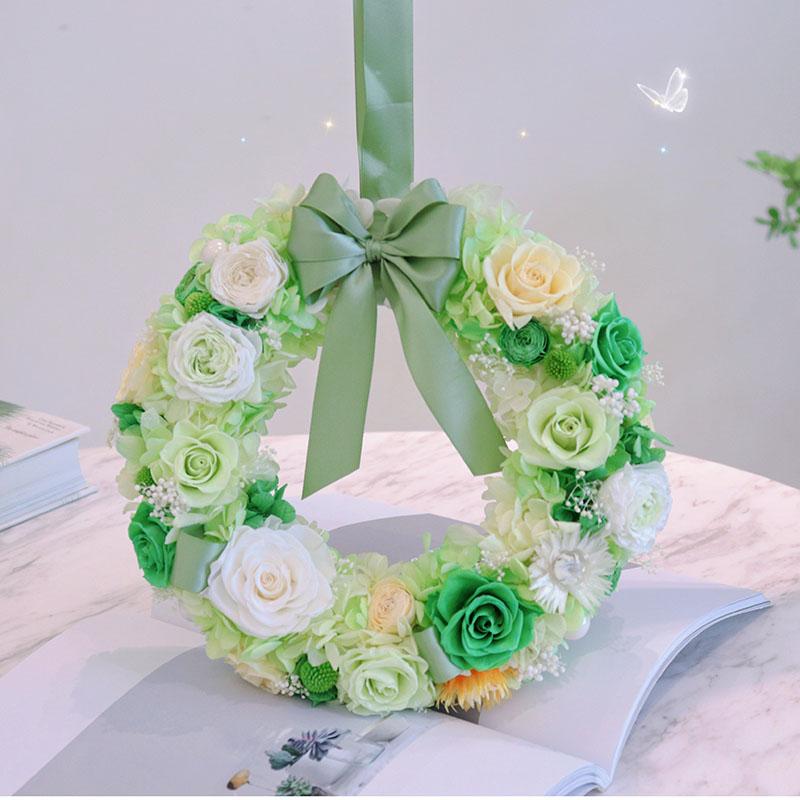 Wedding Decoration Flower Wreath And Plant Eternity Eternity Rose Preserve Home Flower Decoration