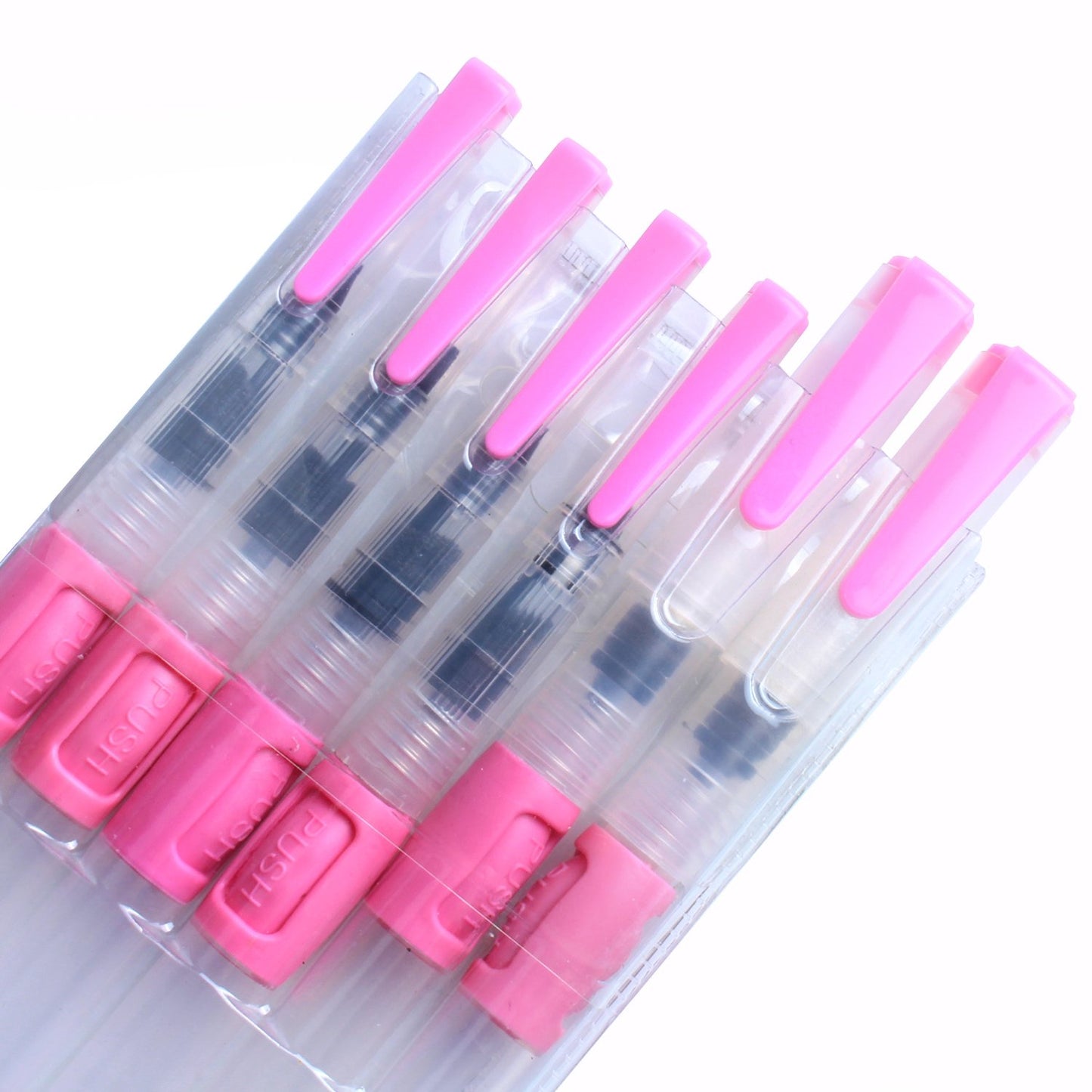 Solid Color Watercolor Pen Irrigation Pen Light Pen Tip Flat Pen Water-soluble Color Lead Painting Water Storage Pen