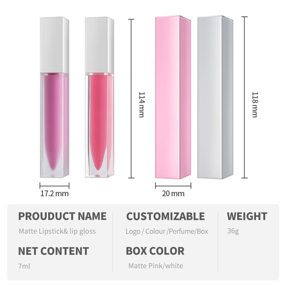 Private Label High Pigment Lip Gloss Makeup Wholesale Low Minimum Order Quantity Cheap Lip Gloss Custom Brand High Quality Shiny Lip Gloss