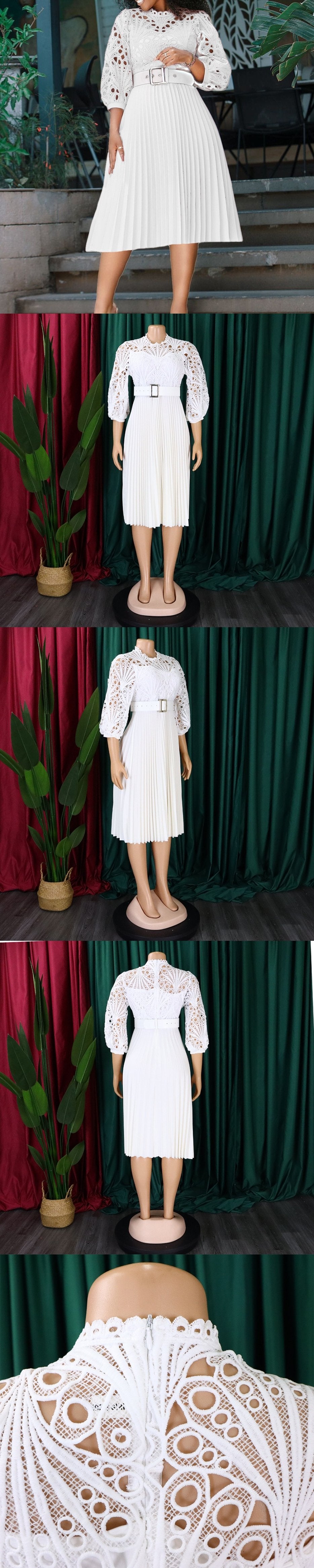 Women Lace Dress African Office Women Workwear Elegant Bride Mother Long Sleeve Afro Pants Women Party Dress Plus Size XL 5XL