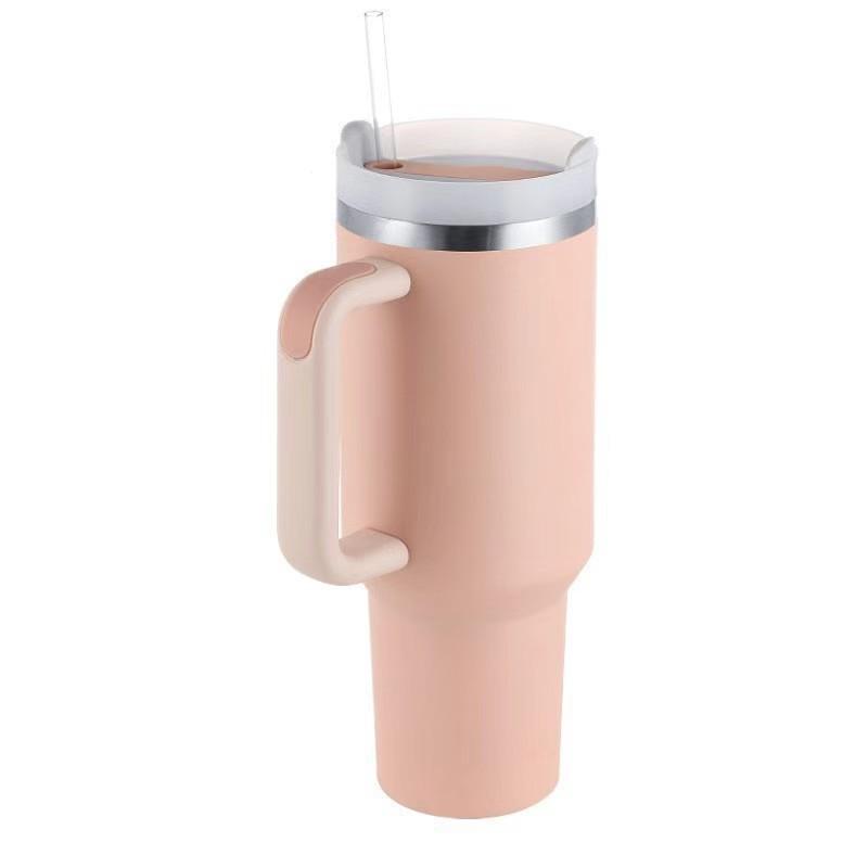 Office Mug Water Bottle Beautiful 40 Oz Wagon Outdoor Custom Coffee Tumbler Coffee Cup With Lid Handle 40 Oz