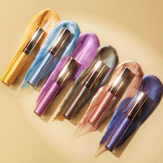 Vegetarian Waterproof Matte Liquid Lipstick Gloss Lip Gloss Custom Your Logo High Quality Heart Shape Lip Gloss Tube DIY Lip Gloss