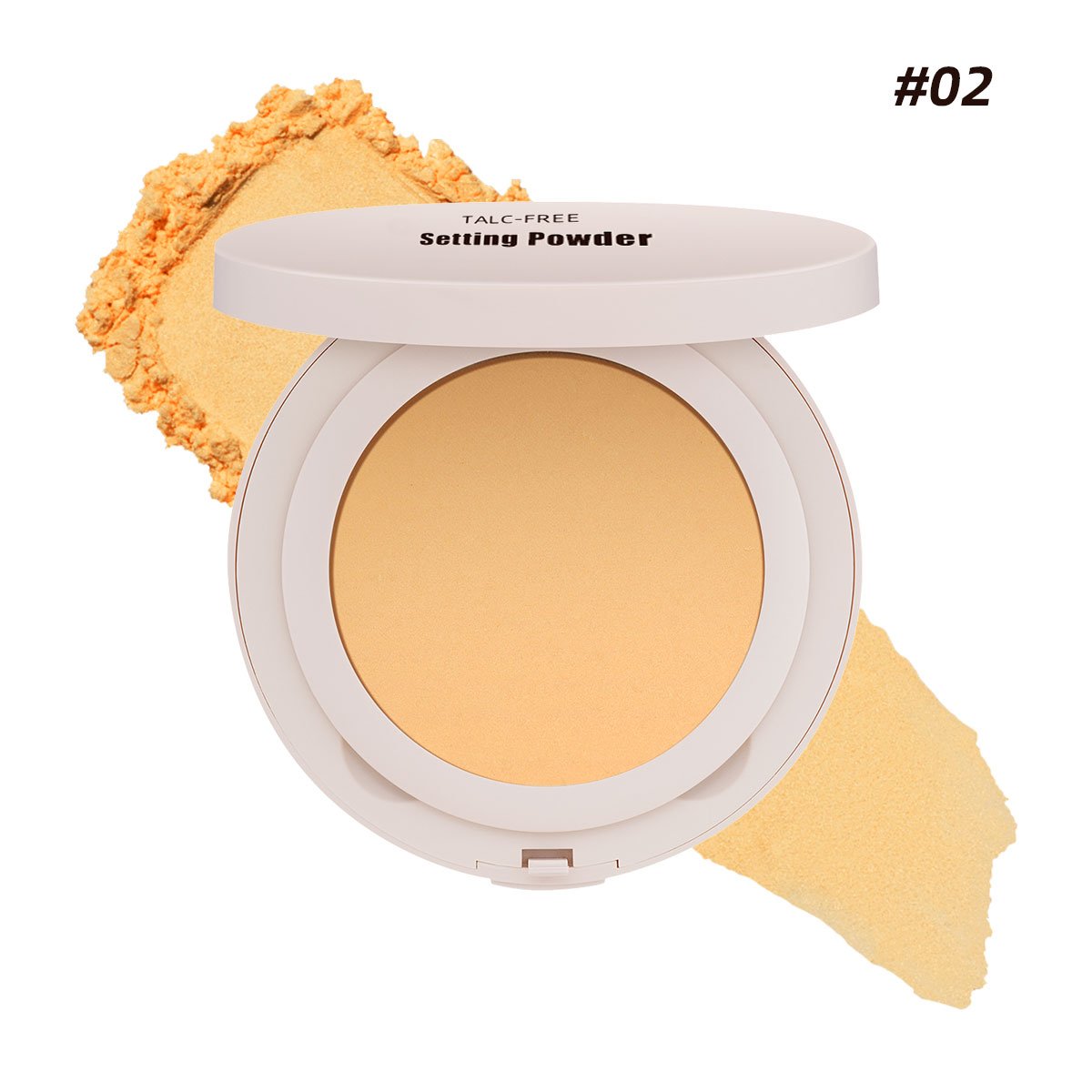 OEM Full Coverage 2 In 1 Foundation And Concealer Private Label No Talc Cosmetic Setting Powder