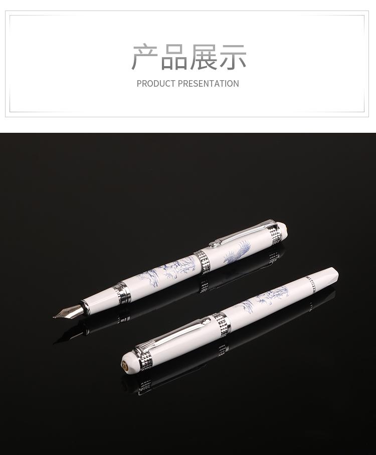 Wholesale New Product Elegant Design Liquid Ink Pen Writing Dot Classic Pen