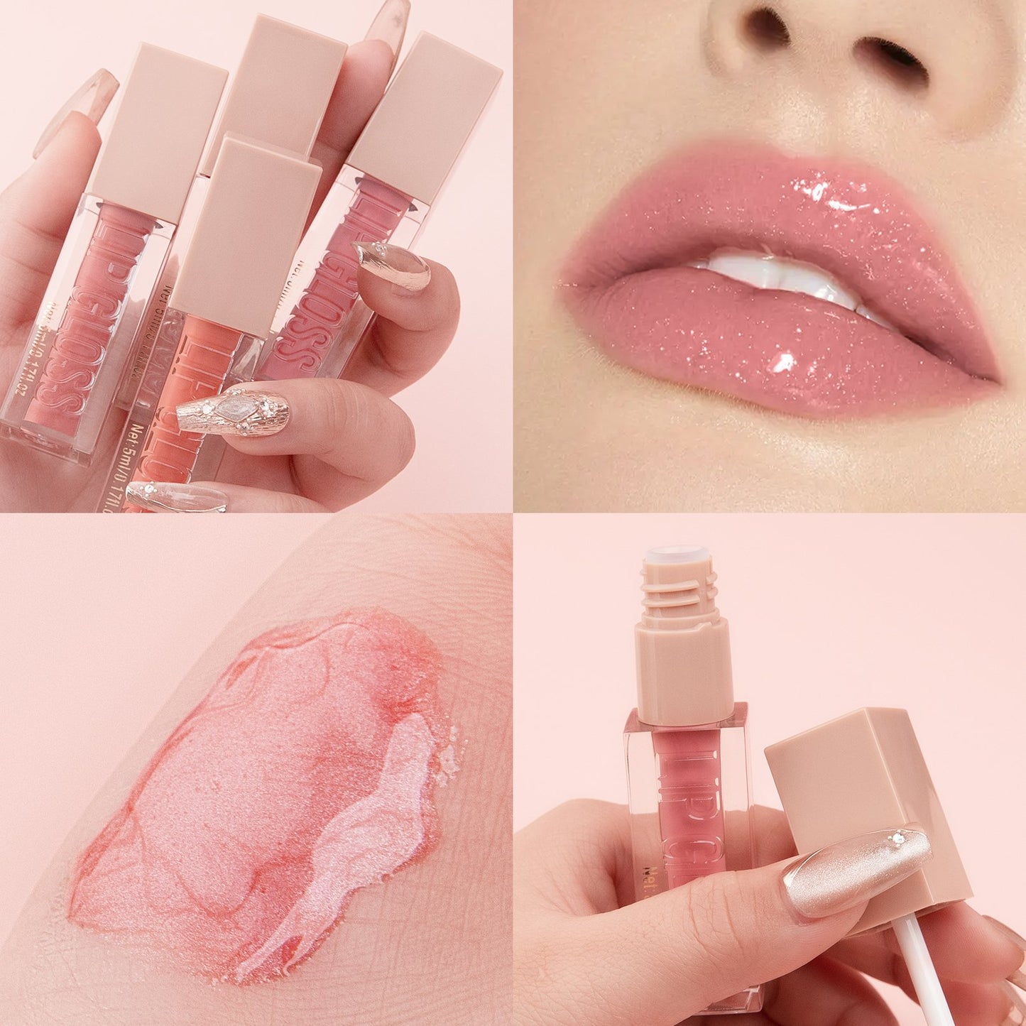 Lip Gloss Moisturizing Lip Gloss Hyaluronic Acid Moisturizing Gloss Lip Gloss