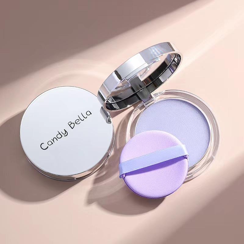 Cosmetics Matte Blue Sky Cloud Oil Control Powder Cake Eco-friendly Candybella Pressed Setting Powder