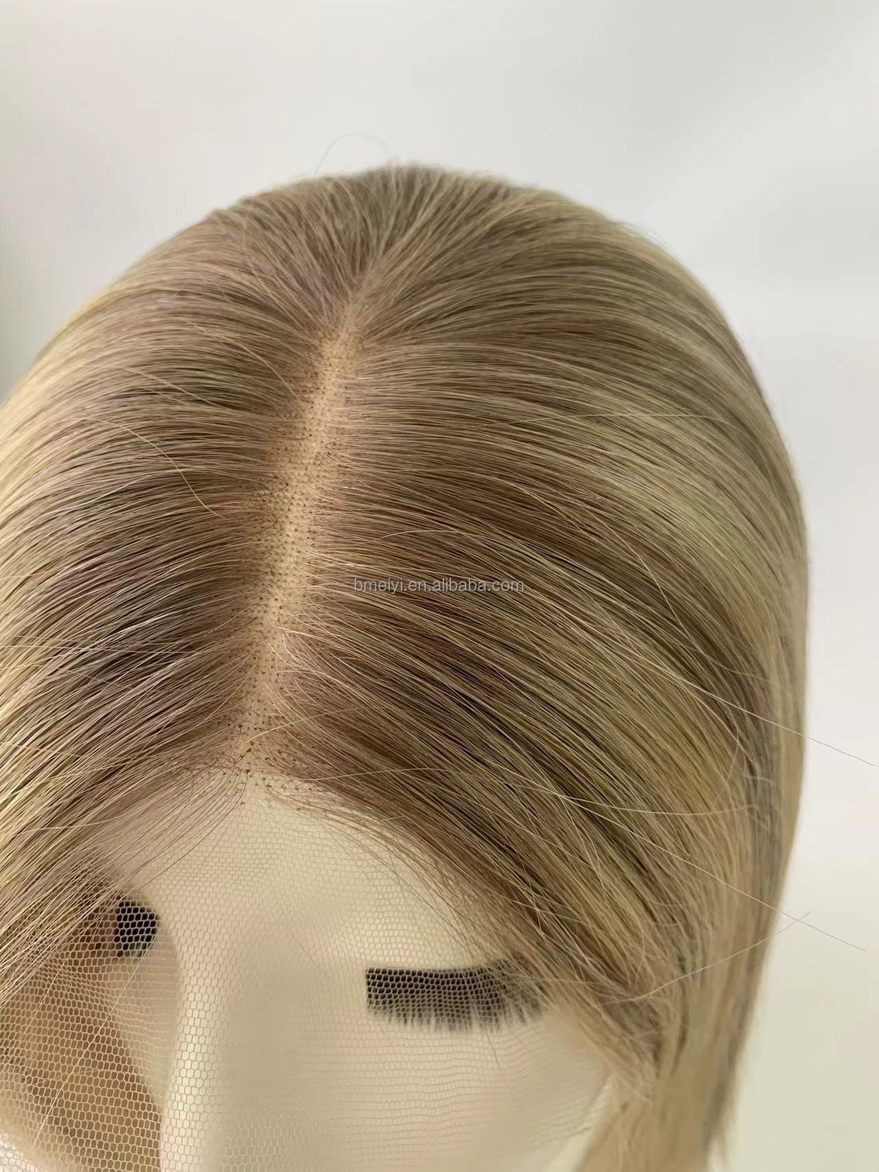 Longhu Natural Wig Front Human Hair Glue-free Wig Russian Hair Jewish Wig