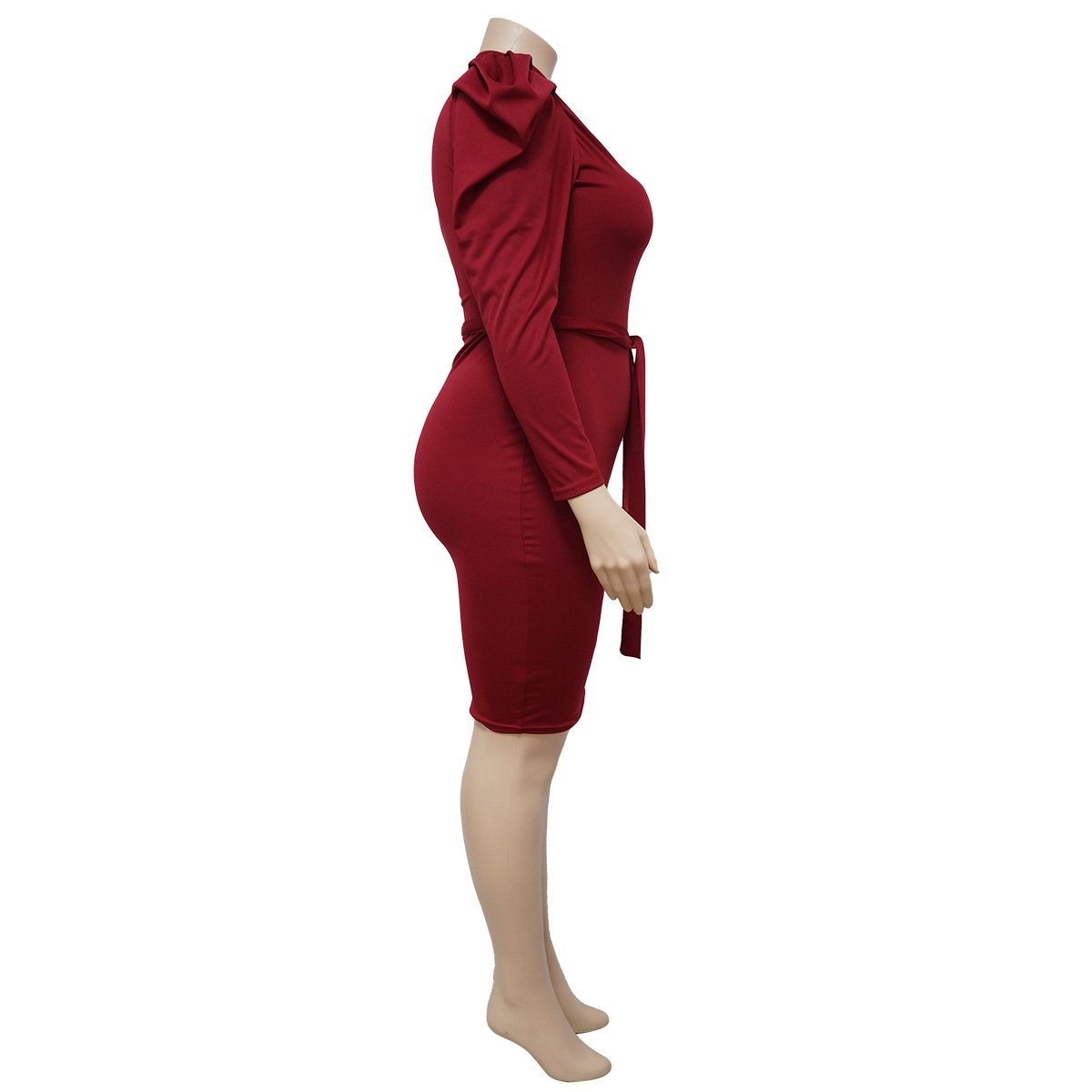 2021 Women's Long Sleeve Casual Tights Plus Size Dress Women's Clothing Plus Size Women's Dress