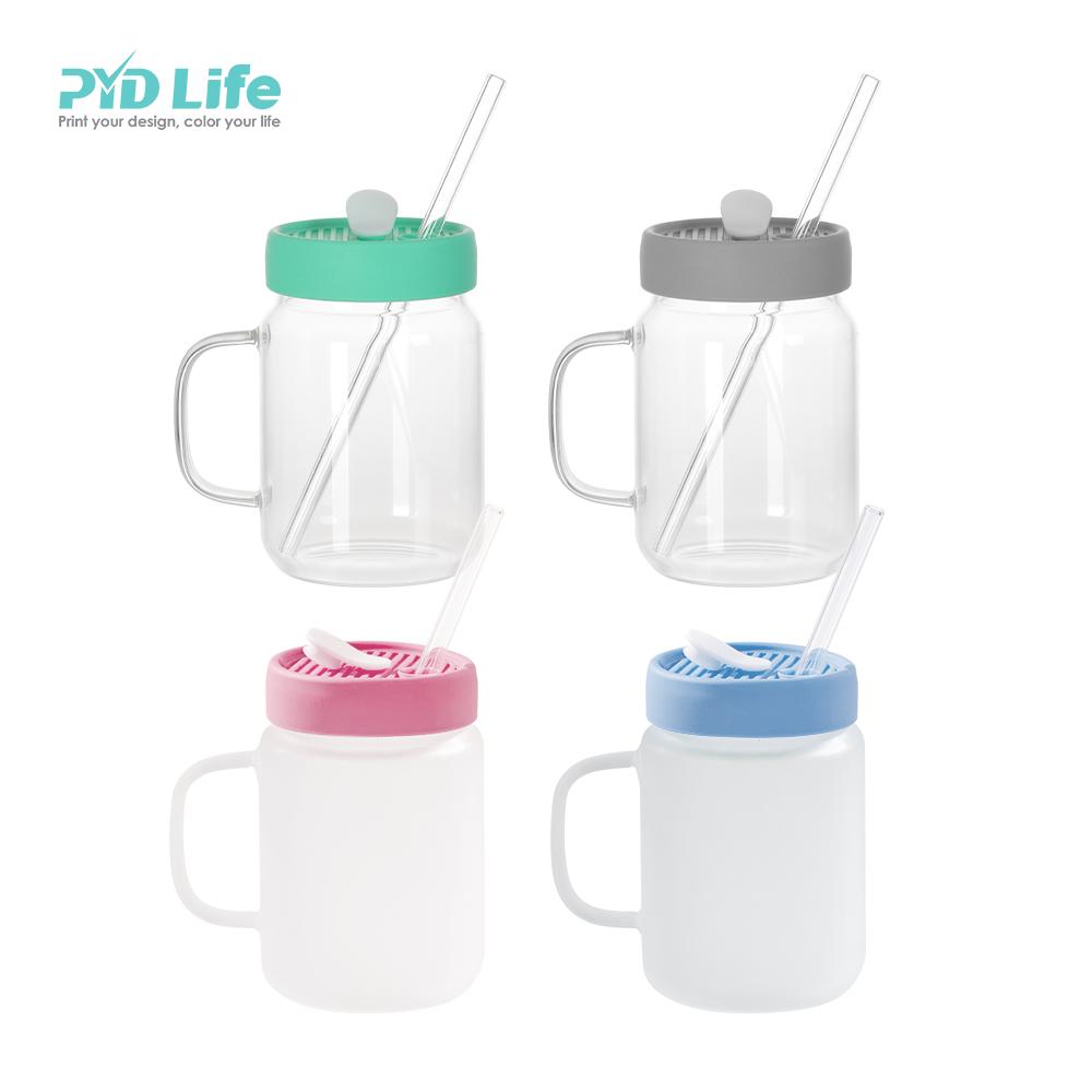 PYD Life 2022 Logo Printing Custom Sublimation Enamel Mug Steel Camping White Coffee Metal Enamel Cup