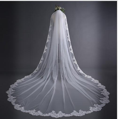 Hot Sale High Quality Wholesale Wedding Veil Bridal Accessories WF933